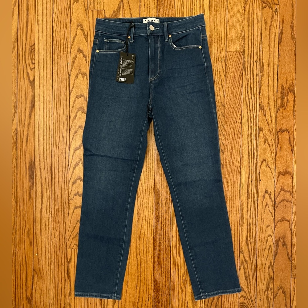 NWT PAIGE Woman’s Dark Blue Jeans - Size 27